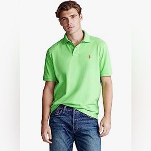 Polo Ralph Lauren men’s polo classic fit size XL green‎ color in great condition